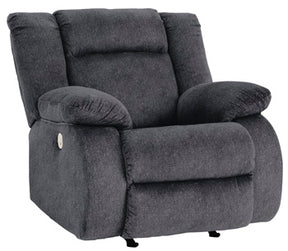Burkner Power Recliner - Recliner - Half Price Furniture