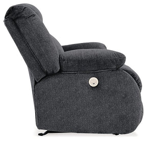 Burkner Power Recliner - Recliner - Half Price Furniture