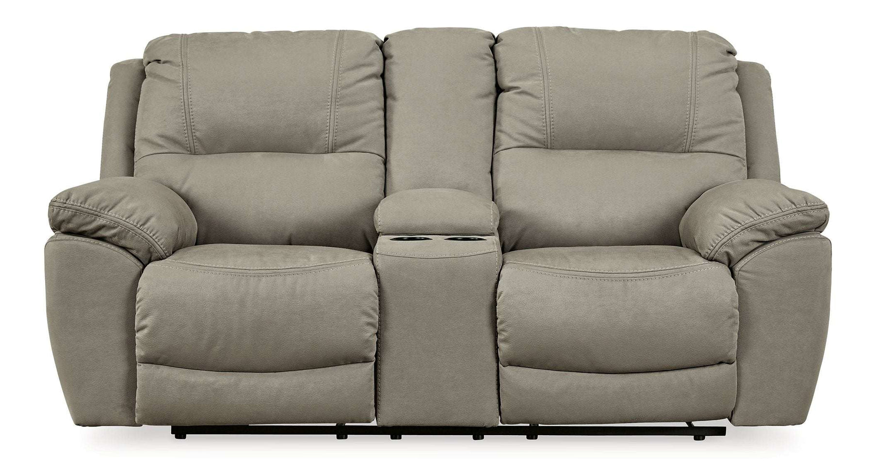 Next-Gen Gaucho Reclining Loveseat with Console Half Price Furniture