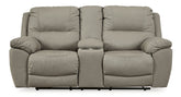 Next-Gen Gaucho Reclining Loveseat with Console Half Price Furniture