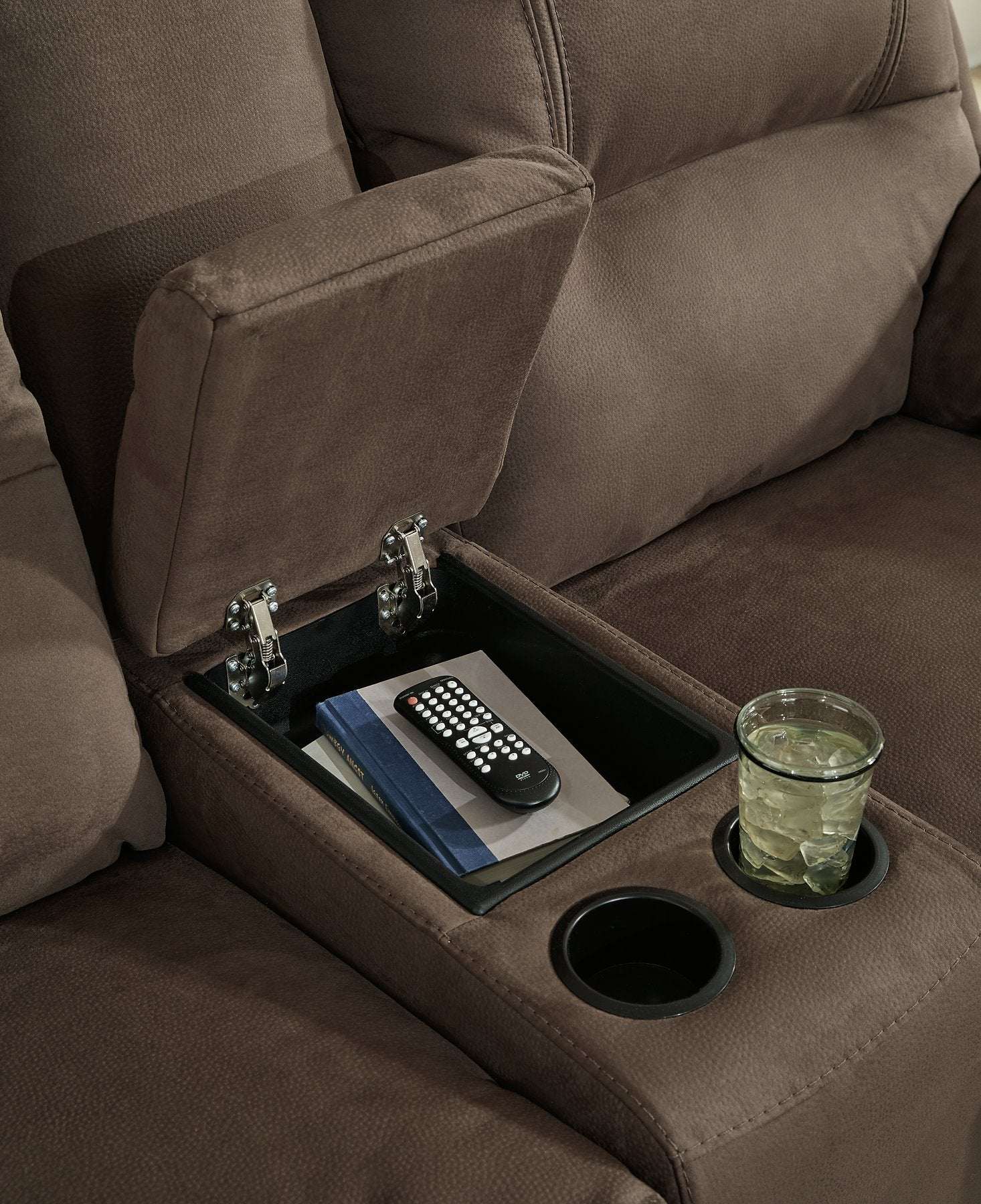 Next-Gen Gaucho Power Reclining Loveseat with Console - Half Price Furniture