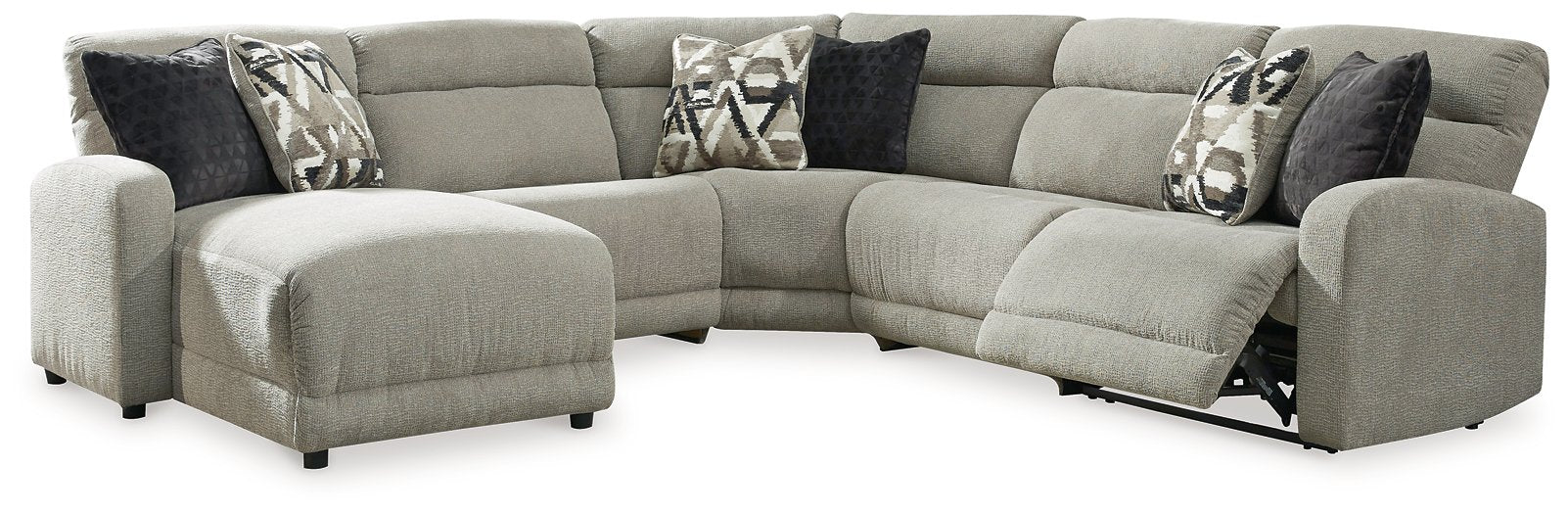 Colleyville Power Reclining Sectional with Chaise - Half Price Furniture