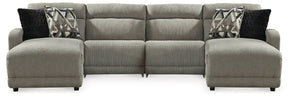 Colleyville Power Reclining Sectional with Chaise - Half Price Furniture