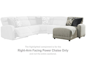 Colleyville Power Reclining Sectional with Chaise - Sectional - Half Price Furniture