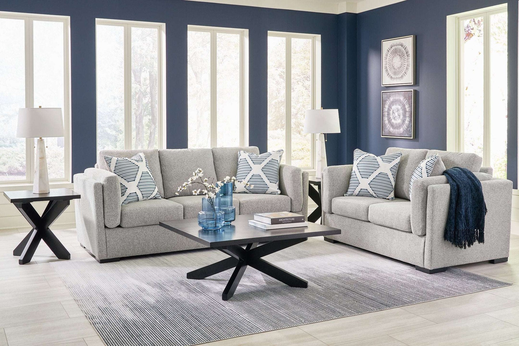 Evansley Living Room Set Half Price Furniture