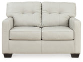 Belziani Loveseat Belziani Loveseat Half Price Furniture