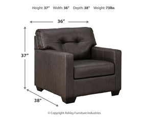 Belziani Living Room Set - Living Room Set - Half Price Furniture