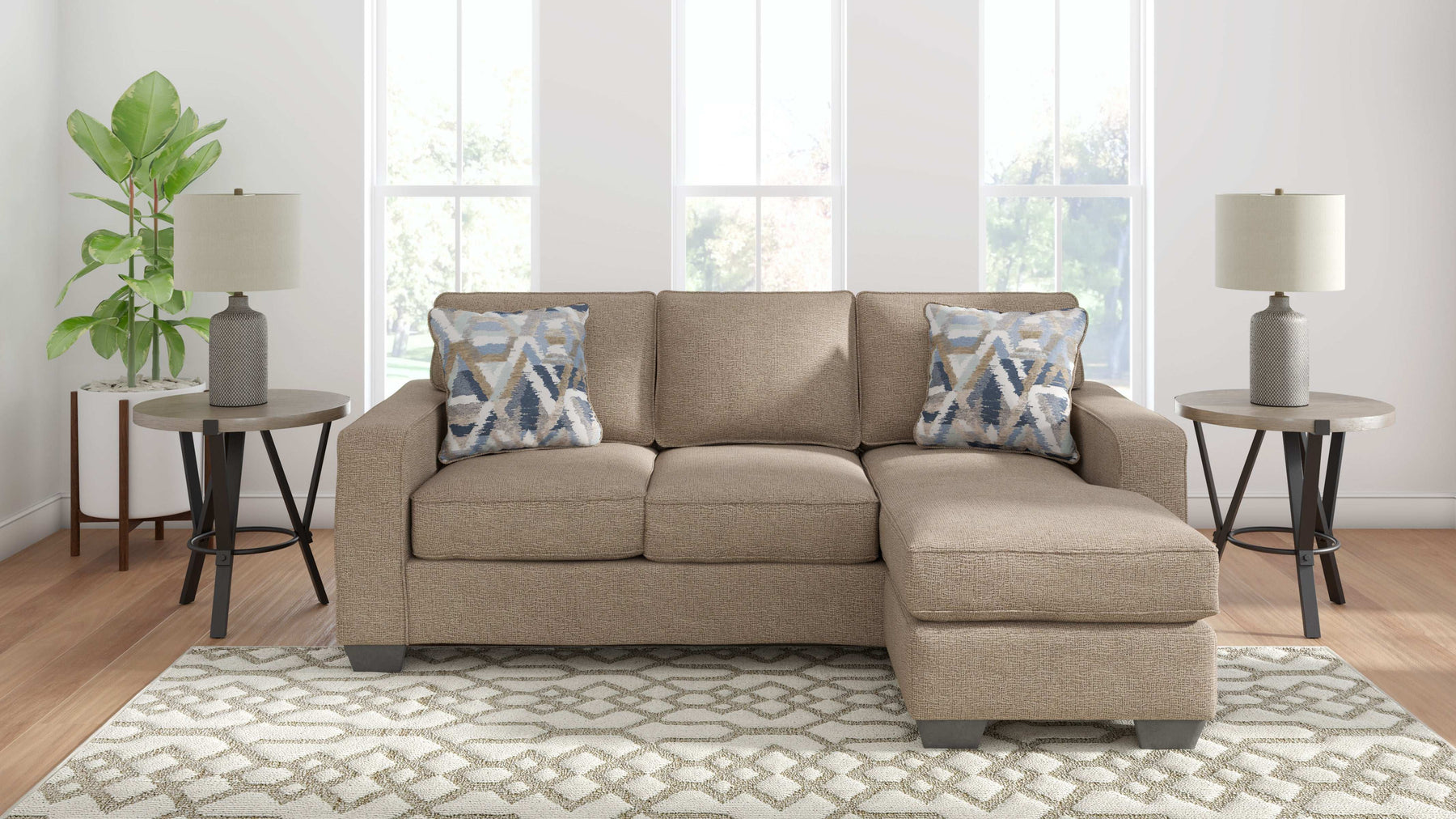 Greaves Sofa Chaise availble in two colors Greaves Sofa Chaise availble in two colors | Cheap living rooms furniture Las Vegas Nevada Half Price Furniture