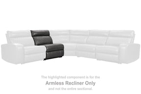 Samperstone Power Reclining Sectional Half Price Furniture