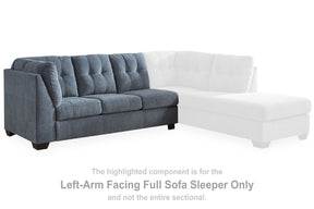 Marleton 2-Piece Sleeper Sectional with Chaise - Half Price Furniture