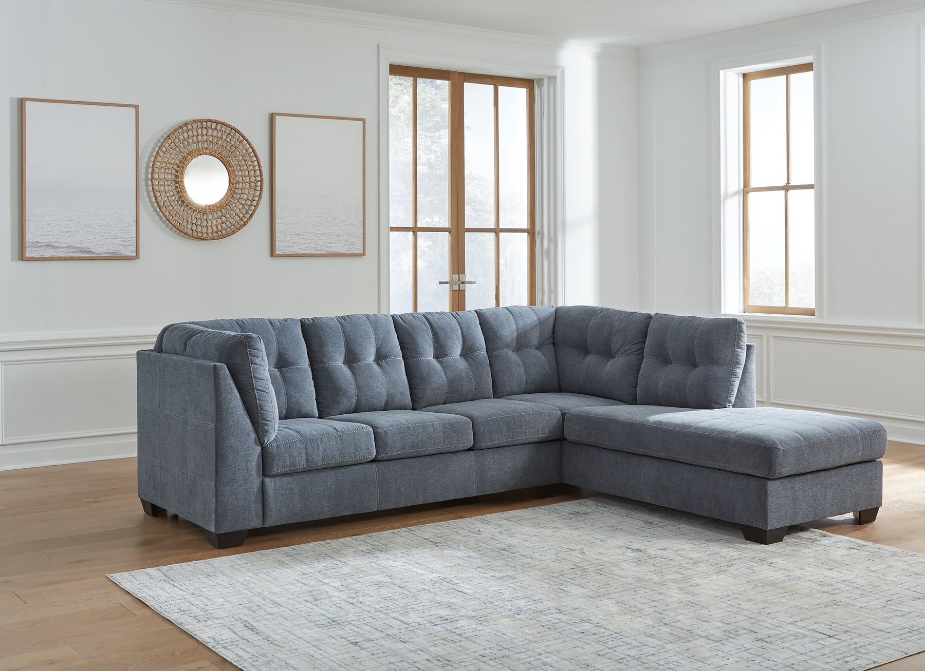 Marleton 2-Piece Sectional with Chaise - Half Price Furniture