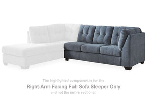 Marleton 2-Piece Sleeper Sectional with Chaise - Sectional - Half Price Furniture