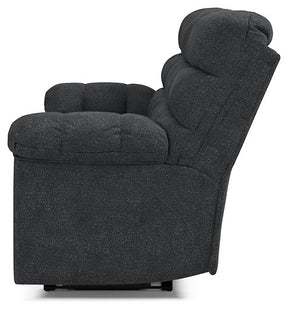 Wilhurst Reclining Sofa with Drop Down Table - Half Price Furniture