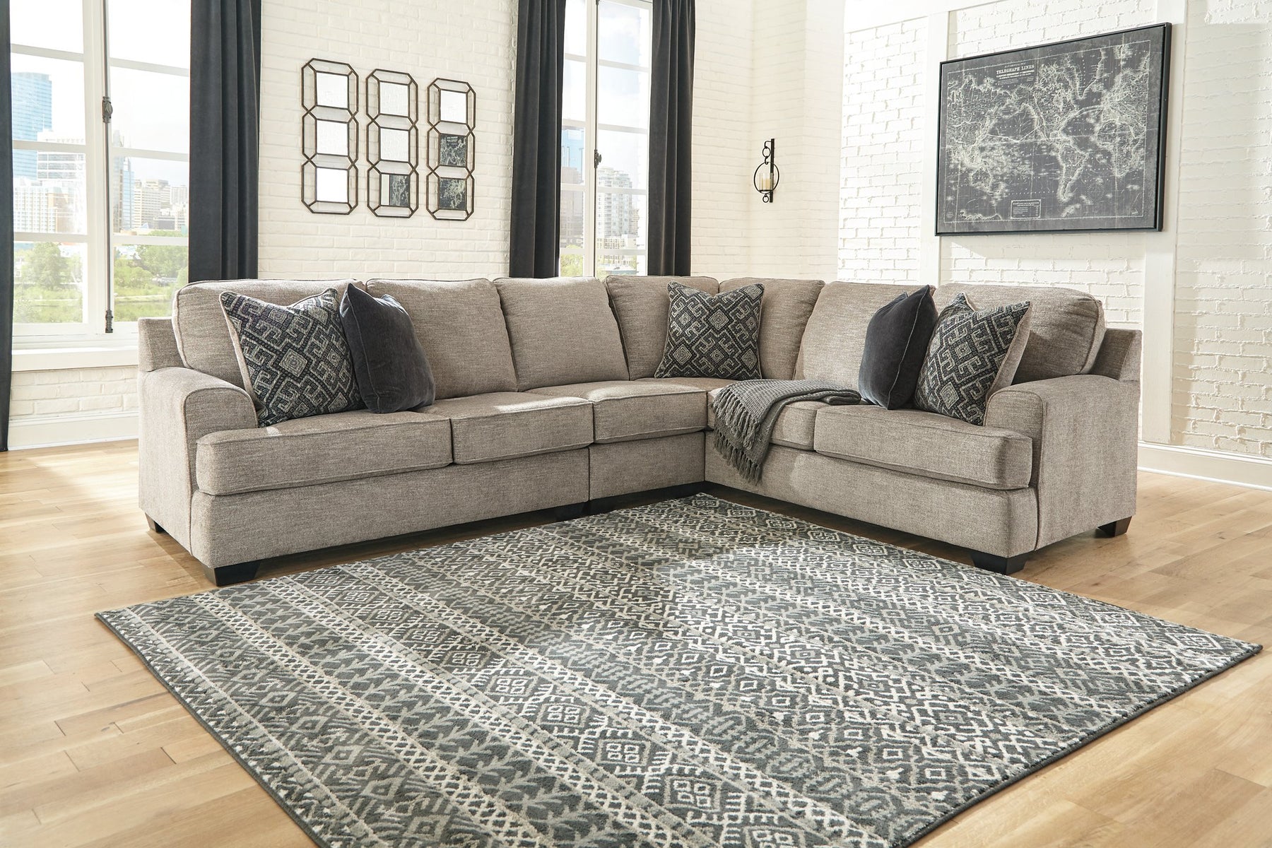Bovarian Sectional - Half Price Furniture