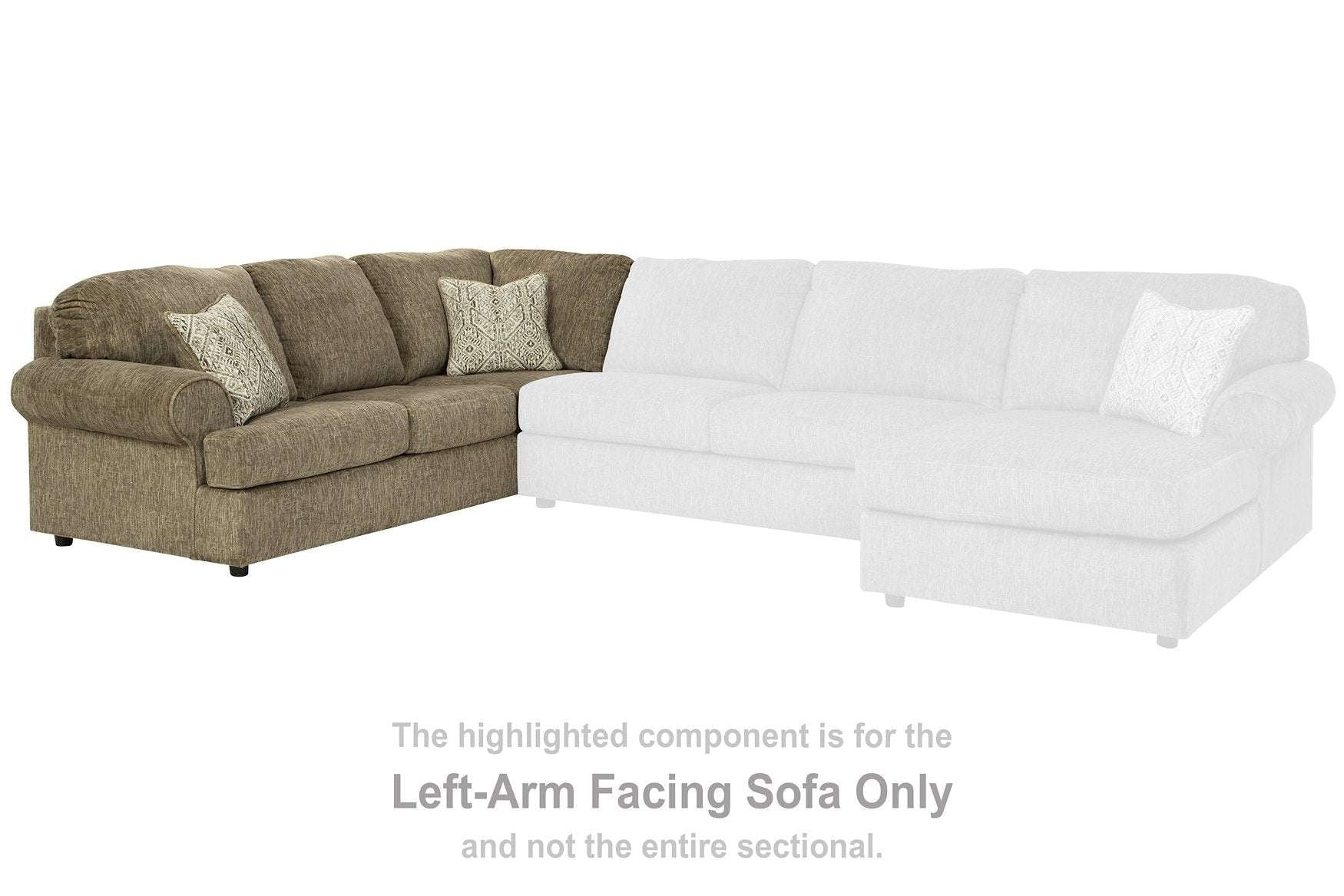 Hoylake 3-Piece Sectional with Chaise Half Price Furniture