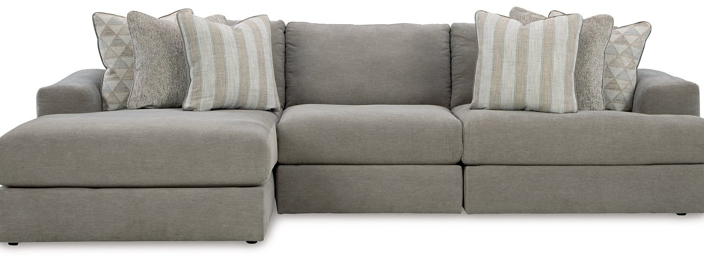 Avaliyah Sectional with Chaise Half Price Furniture