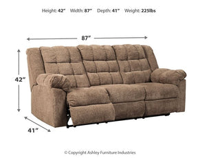 Workhorse Reclining Sofa - Half Price Furniture