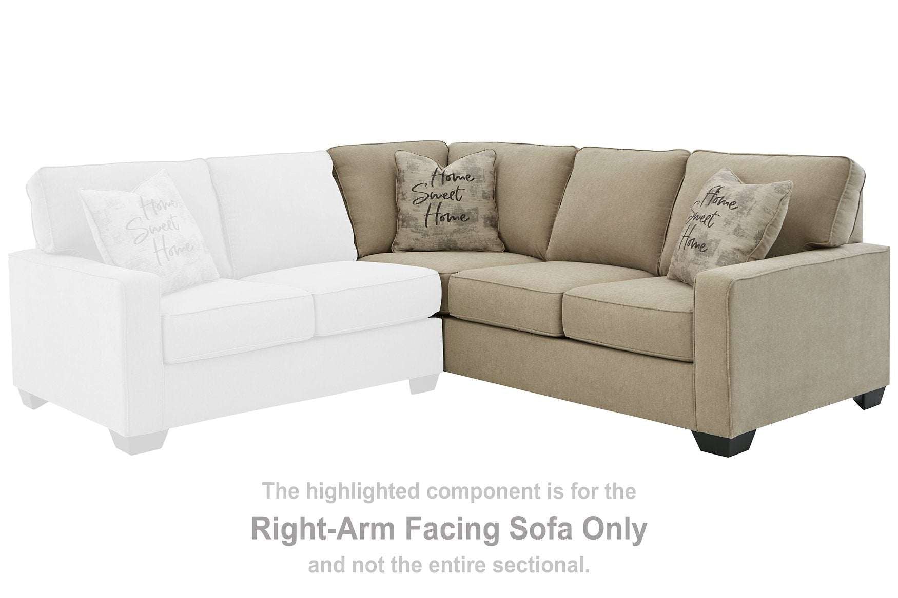 Lucina Sectional Half Price Furniture
