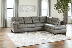 Donlen Sectional Living Room Set - 2 Piece Comfort and Style - Half Price Furniture