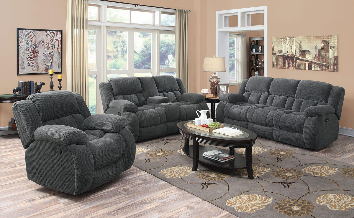 Weissman Upholstered Tufted Living Room Set Half Price Furniture