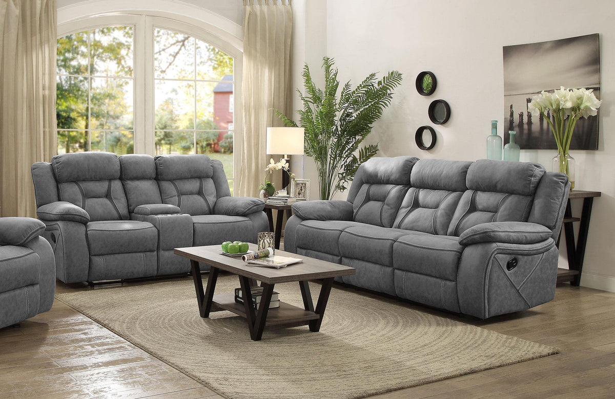 Higgins Upholstered Tufted Living Room Set  Half Price Furniture