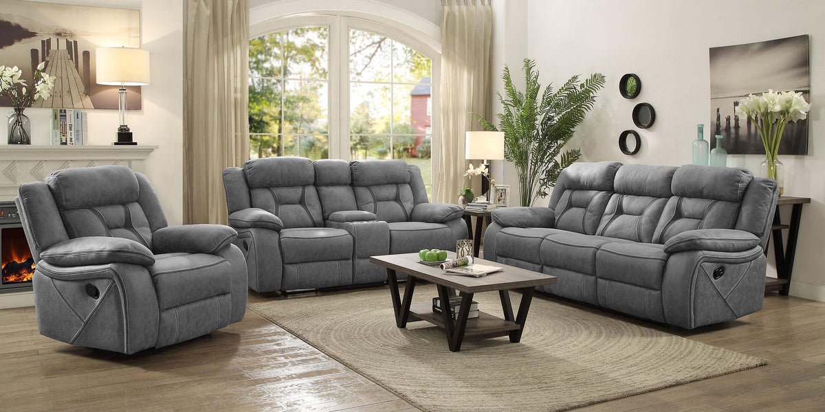 Higgins Upholstered Tufted Living Room Set  Half Price Furniture
