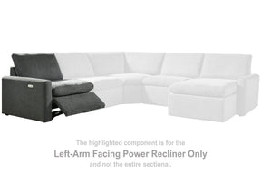 Hartsdale Power Reclining Sectional Half Price Furniture