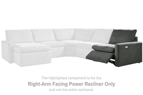 Hartsdale Power Reclining Sectional Half Price Furniture