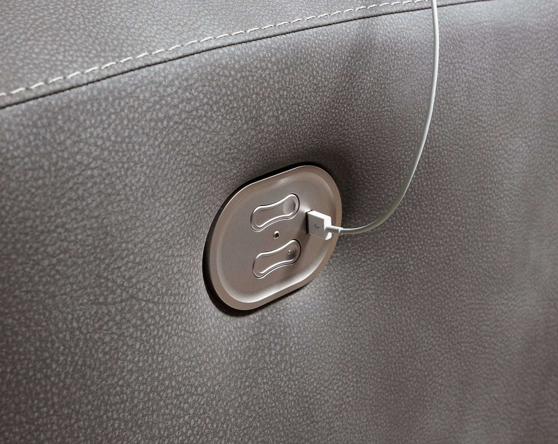 Next-Gen DuraPella Power Reclining Sectional Loveseat - Half Price Furniture