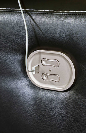 Warlin Power Reclining Sofa Half Price Furniture
