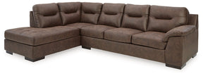 Maderla 2-Piece Sectional with Chaise Half Price Furniture