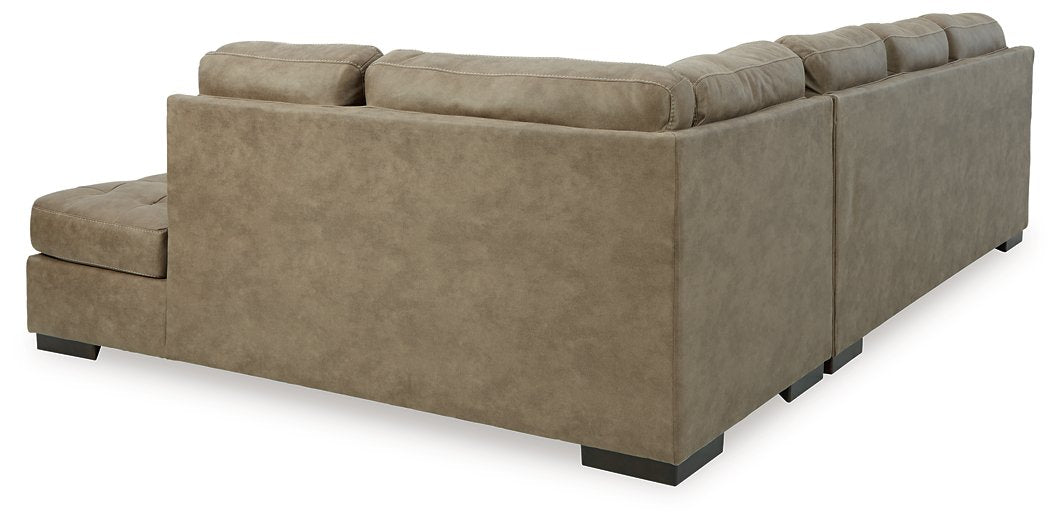 Maderla 2-Piece Sectional with Chaise - Half Price Furniture