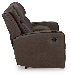 Lavenhorne Reclining Loveseat with Console - Half Price Furniture