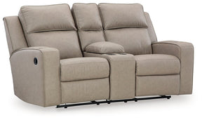 Lavenhorne Reclining Loveseat with Console - Half Price Furniture