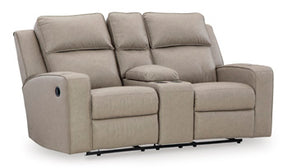 Lavenhorne Reclining Loveseat with Console - Half Price Furniture