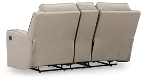 Lavenhorne Reclining Loveseat with Console - Half Price Furniture