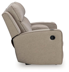 Lavenhorne Reclining Loveseat with Console - Half Price Furniture