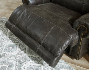 Grearview Power Reclining Loveseat with Console Half Price Furniture