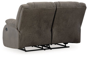 First Base Reclining Loveseat - Loveseat - Half Price Furniture