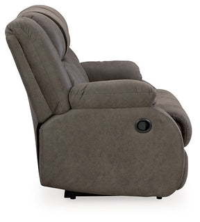 First Base Reclining Loveseat - Loveseat - Half Price Furniture