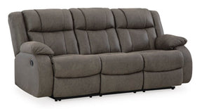 First Base Reclining Sofa - Sofa - Half Price Furniture