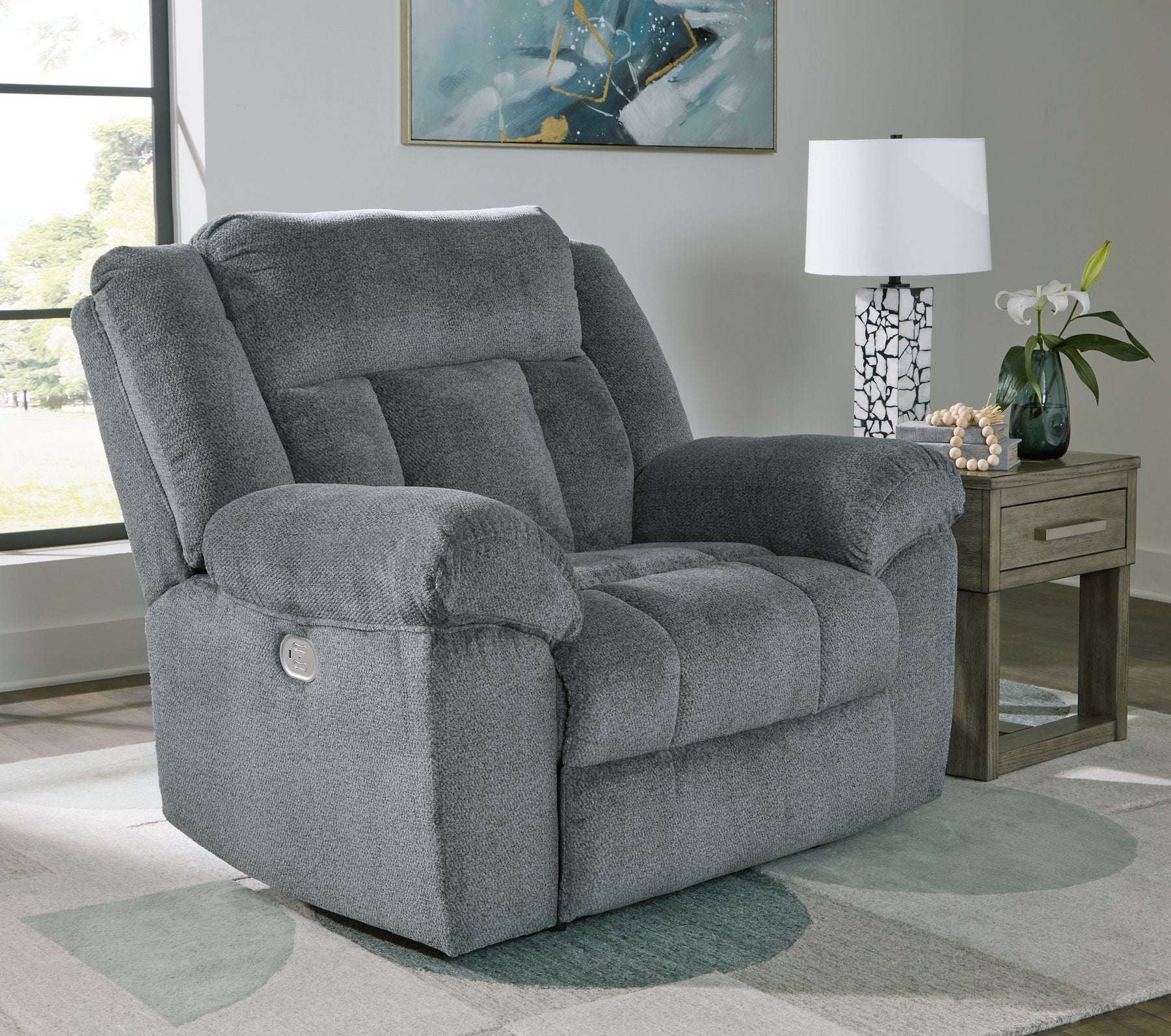 Tip-Off Power Recliner - Half Price Furniture