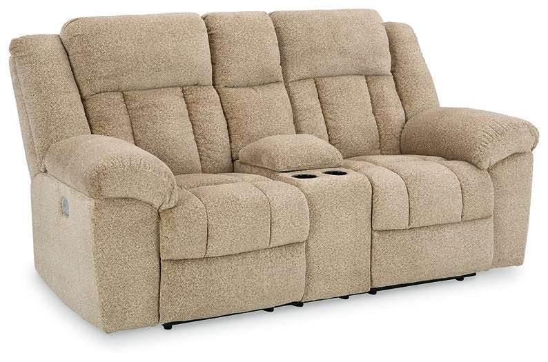 Tip-Off Power Reclining Loveseat - Half Price Furniture