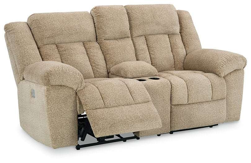 Tip-Off Power Reclining Loveseat - Half Price Furniture