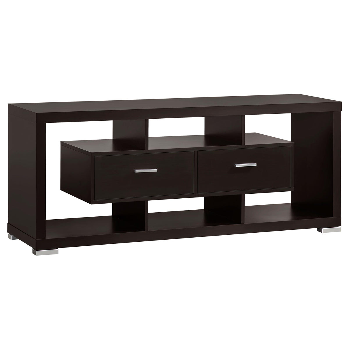 Darien 2-drawer Rectangular TV Console Cappuccino  Half Price Furniture