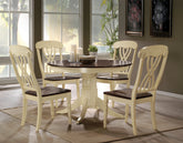 Dylan Buttermilk & Oak Dining Table Half Price Furniture