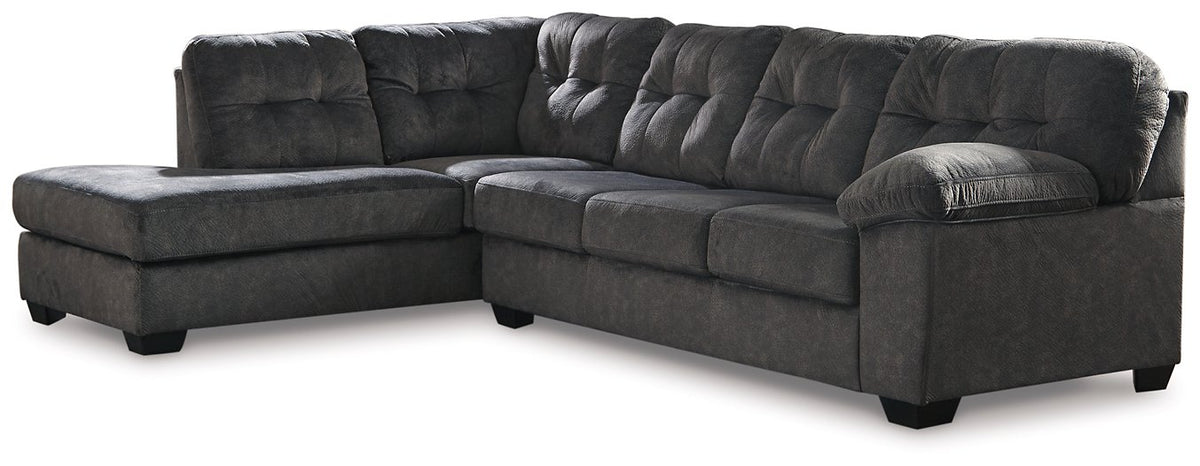 Accrington 2-Piece Sectional with Chaise  Half Price Furniture