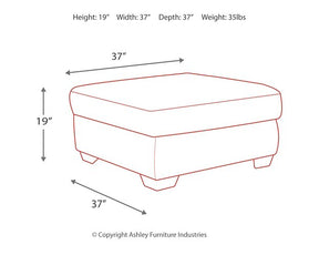 Accrington Oversized Ottoman - Ottoman - Half Price Furniture