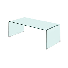 Ripley Rectangular Coffee Table Clear  Half Price Furniture