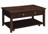 Bradford Rectangular Lift Top Coffee Table Walnut  Half Price Furniture